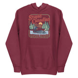 Wolf Bird (Hoodie) - Maroon