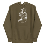 Bikini Cowboy (Hoodie) - Military Green