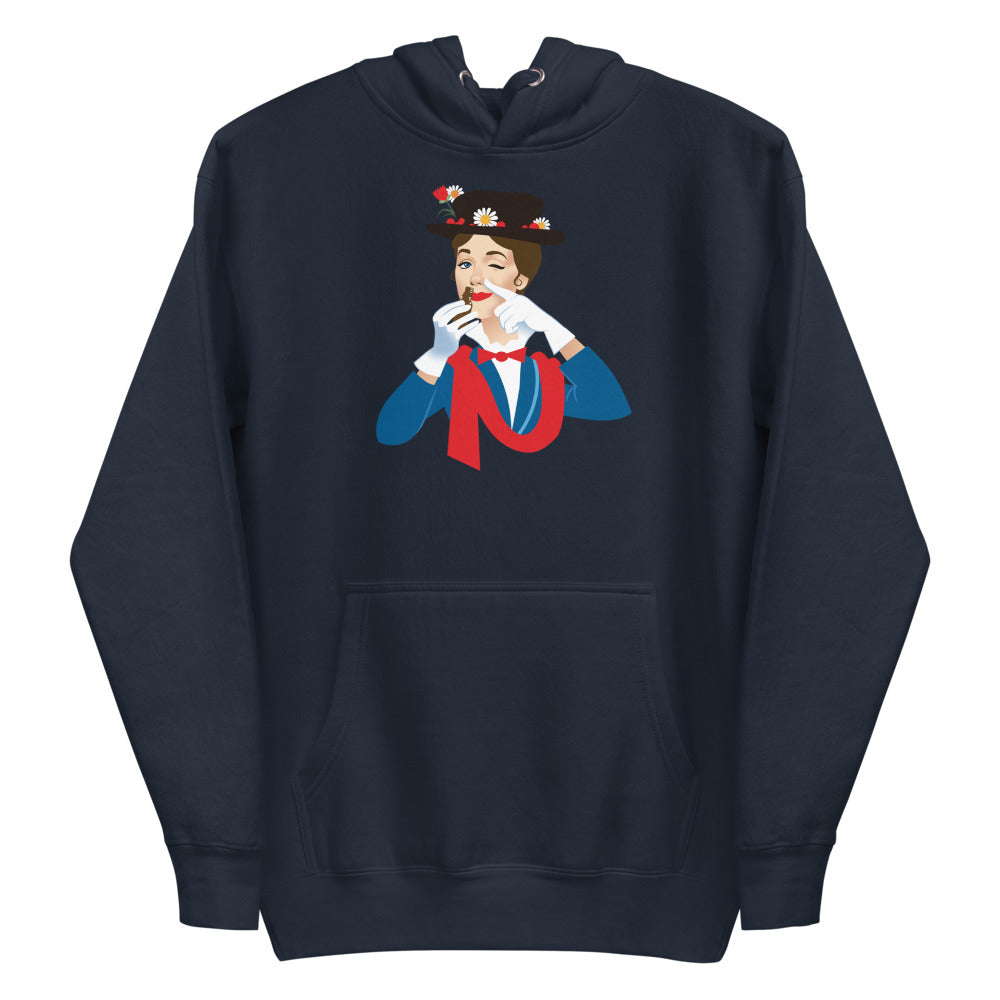 Mary Poppers (Hoodie) - Navy Blazer