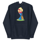 Debut garment mockup | Smoky Mountain Glam (Hoodie) | Navy Blazer