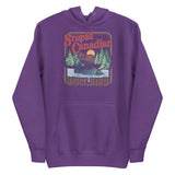 Debut garment mockup | Wolf Bird (Hoodie) | Purple