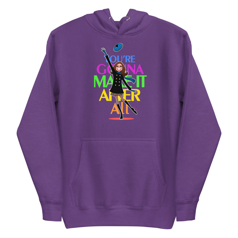 Debut garment mockup | You're Gonna Make It (Hoodie) | Purple