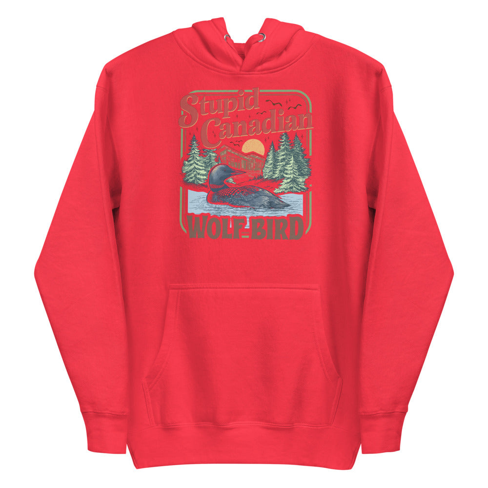 Wolf Bird (Hoodie) - Team Red