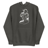 Bikini Cowboy (Hoodie) - Vintage Black