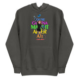 Debut garment mockup | You're Gonna Make It (Hoodie) | Vintage Black