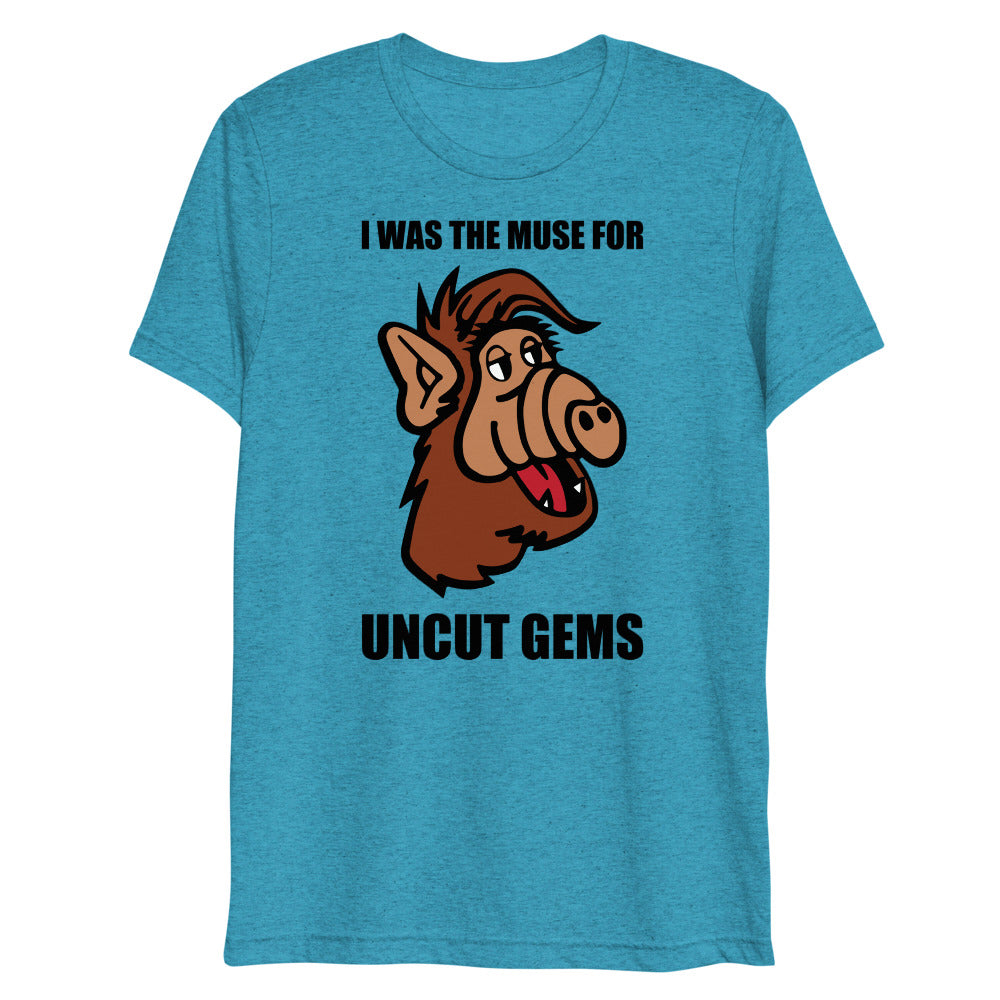 Uncut Gems (Triblend) - Aqua Triblend