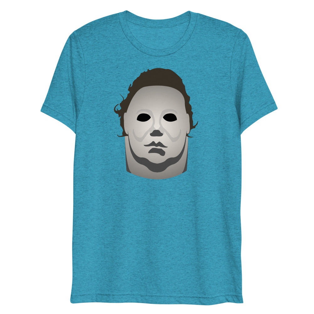 Debut garment mockup | Lucky Day (Triblend) | Aqua Triblend
