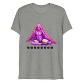 Debut garment mockup | Bless Me Daddy (Triblend) | Athletic Grey Triblend