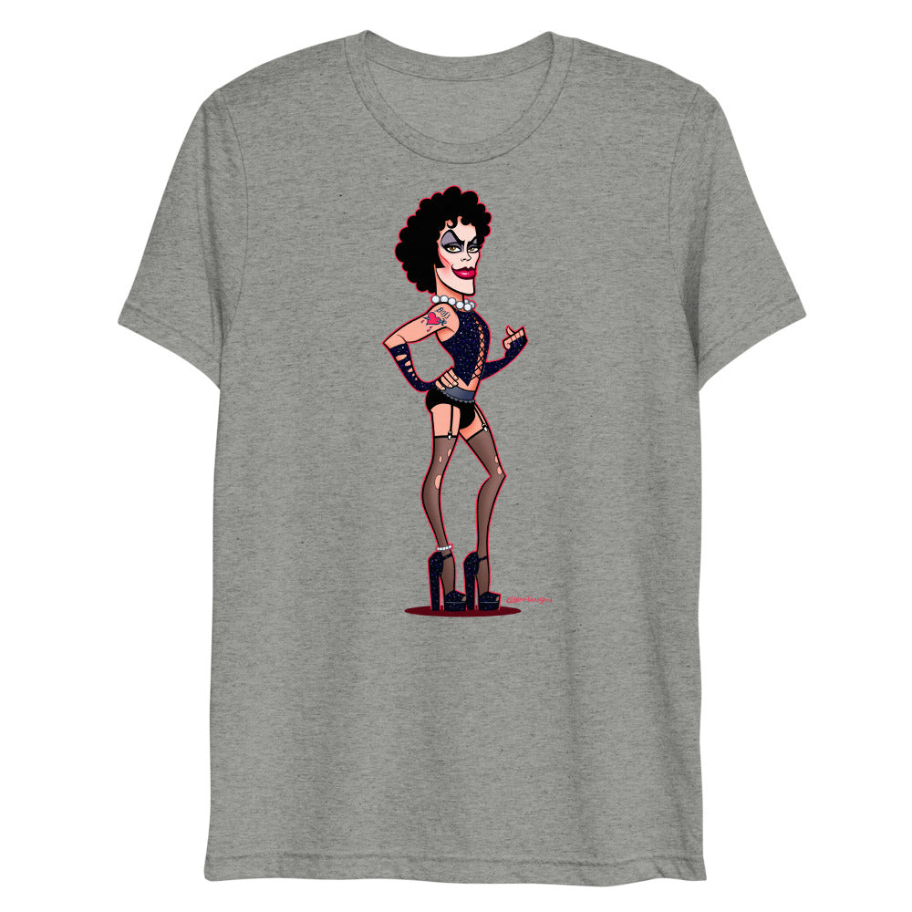 Debut garment mockup | Transylvanian (Triblend) | Athletic Grey Triblend