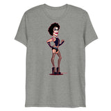Debut garment mockup | Transylvanian (Triblend) | Athletic Grey Triblend