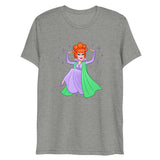 Debut garment mockup | Hello Derwood (Triblend) | Athletic Grey Triblend