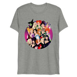 Debut garment mockup | Witch Coven (Triblend) | Athletic Grey Triblend