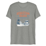 Debut garment mockup | Sebastian Beach (Triblend) | Athletic Grey Triblend