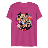 Debut garment mockup | Witch Coven (Triblend) | Berry Triblend