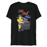 Hot Stuff Comin’ Thru (Triblend) - Charcoal-Black Triblend