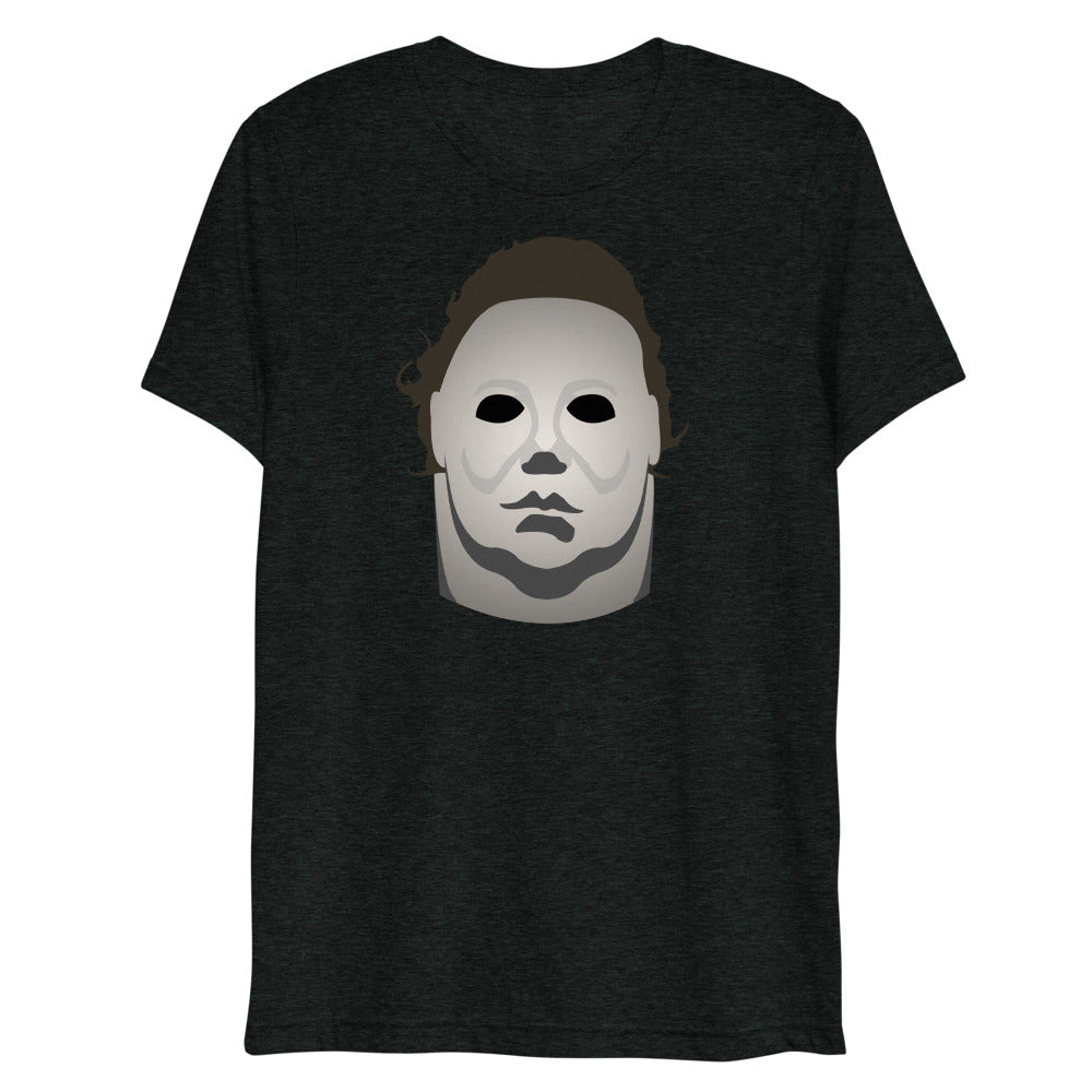 Debut garment mockup | Lucky Day (Triblend) | Charcoal-Black Triblend