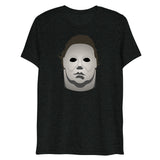 Debut garment mockup | Lucky Day (Triblend) | Charcoal-Black Triblend