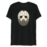Debut garment mockup | Score (Triblend) | Charcoal-Black Triblend