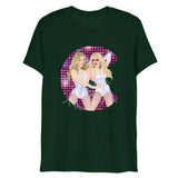 Debut garment mockup | Cell Block Pop (Triblend) | Emerald Triblend