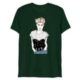 Debut garment mockup | Robyn (Triblend) | Emerald Triblend