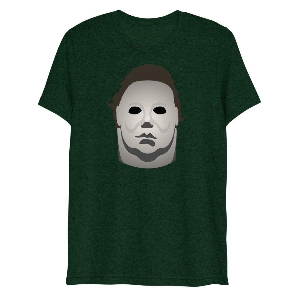 Debut garment mockup | Lucky Day (Triblend) | Emerald Triblend