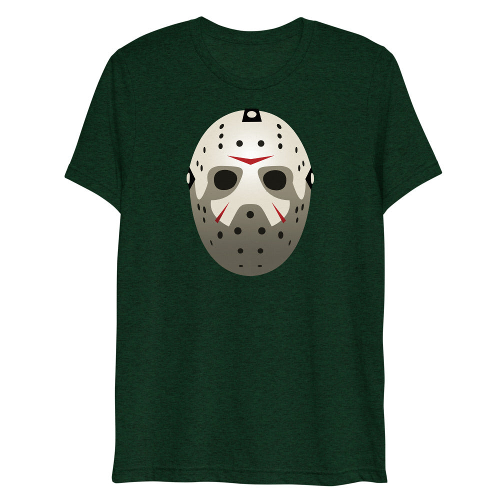Debut garment mockup | Score (Triblend) | Emerald Triblend