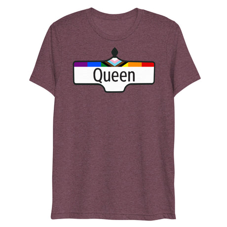 Toronto Queen (Triblend) - Maroon Triblend