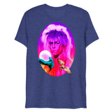 Debut garment mockup | Goblin King (Triblend) | Navy Triblend