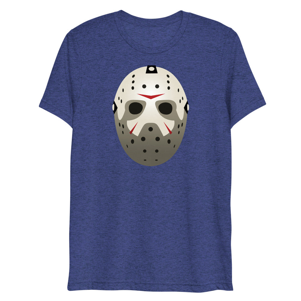 Debut garment mockup | Score (Triblend) | Navy Triblend