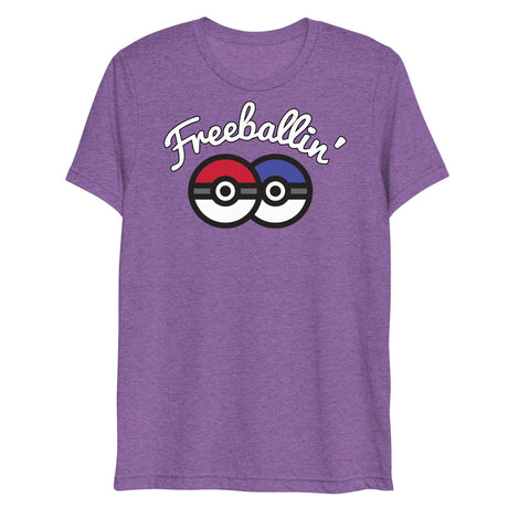 Freeballin' (Triblend) - Purple Triblend