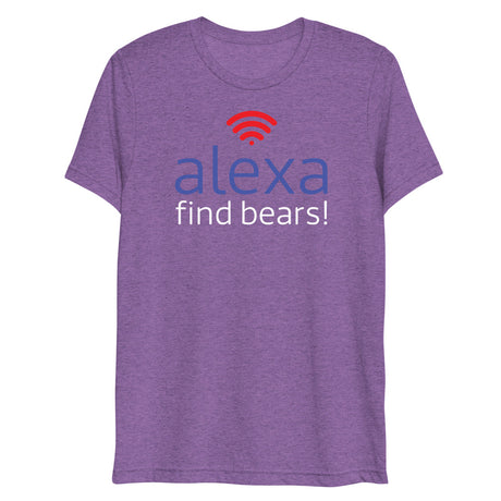 Alexa...find (Triblend) - Purple Triblend