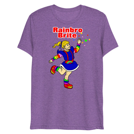 Rainbro-Brite (Triblend) - Purple Triblend