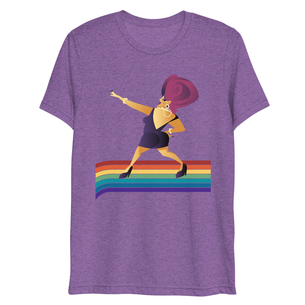 Take it to the Runway (Triblend) - Purple Triblend