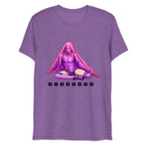 Debut garment mockup | Bless Me Daddy (Triblend) | Purple Triblend