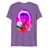 Debut garment mockup | Goblin King (Triblend) | Purple Triblend