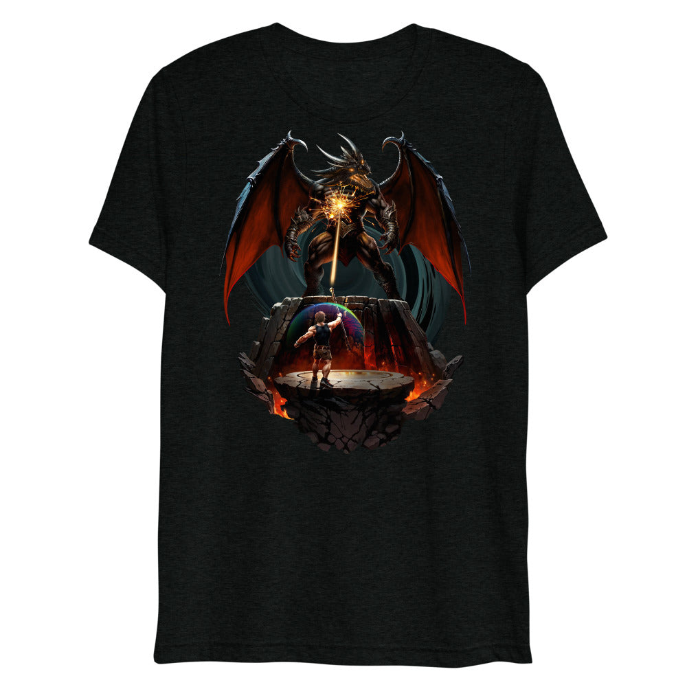 Dungeons and Daddies (Triblend) - Solid Black Triblend
