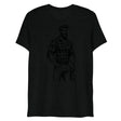 Lumbersexual (Triblend) - Solid Black Triblend