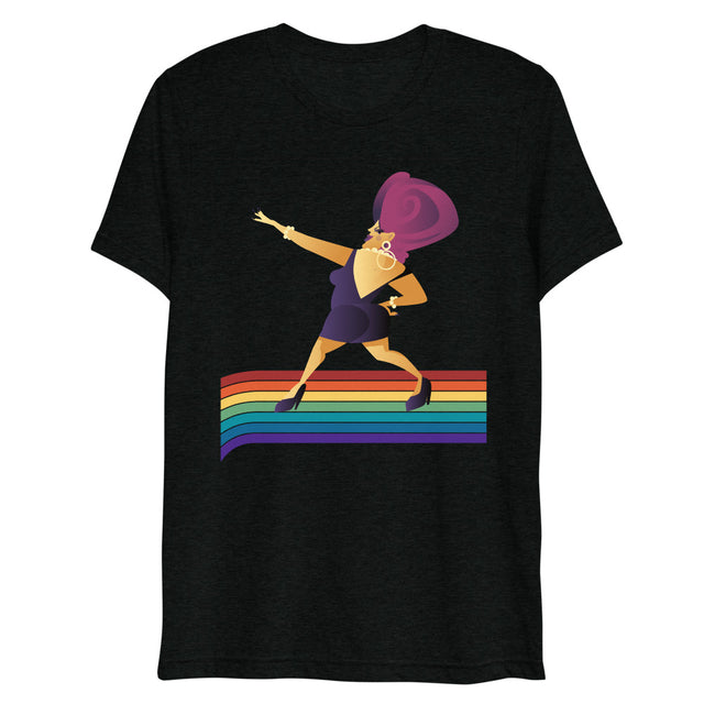Take it to the Runway (Triblend) - Solid Black Triblend