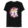 Debut garment mockup | Cell Block Pop (Triblend) | Solid Black Triblend
