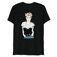 Debut garment mockup | Robyn (Triblend) | Solid Black Triblend