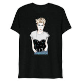 Debut garment mockup | Robyn (Triblend) | Solid Black Triblend