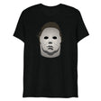 Debut garment mockup | Lucky Day (Triblend) | Solid Black Triblend