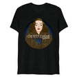 Debut garment mockup | Cheap Sentiment (Triblend) | Solid Black Triblend