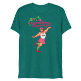 Strawberry Beefcake (Triblend) - Teal Triblend