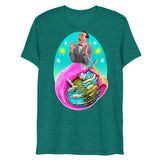 Sea Wee Merman (Triblend) - Teal Triblend