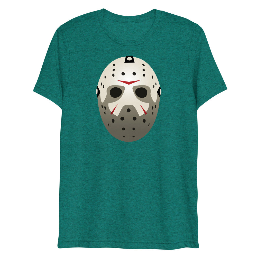 Debut garment mockup | Score (Triblend) | Teal Triblend