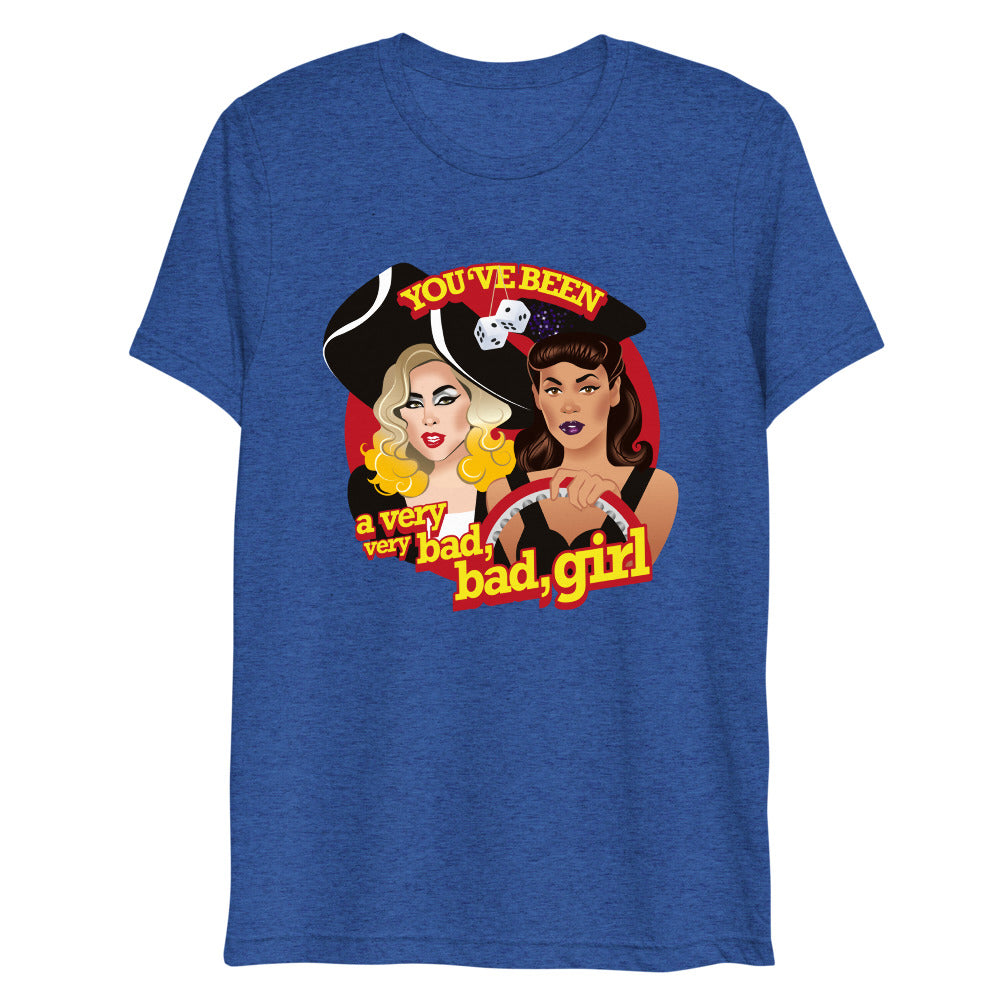 Bad Girl (Triblend) - True Royal Triblend