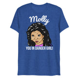 Molly You in Danger Girl (Triblend) - True Royal Triblend