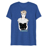 Debut garment mockup | Robyn (Triblend) | True Royal Triblend