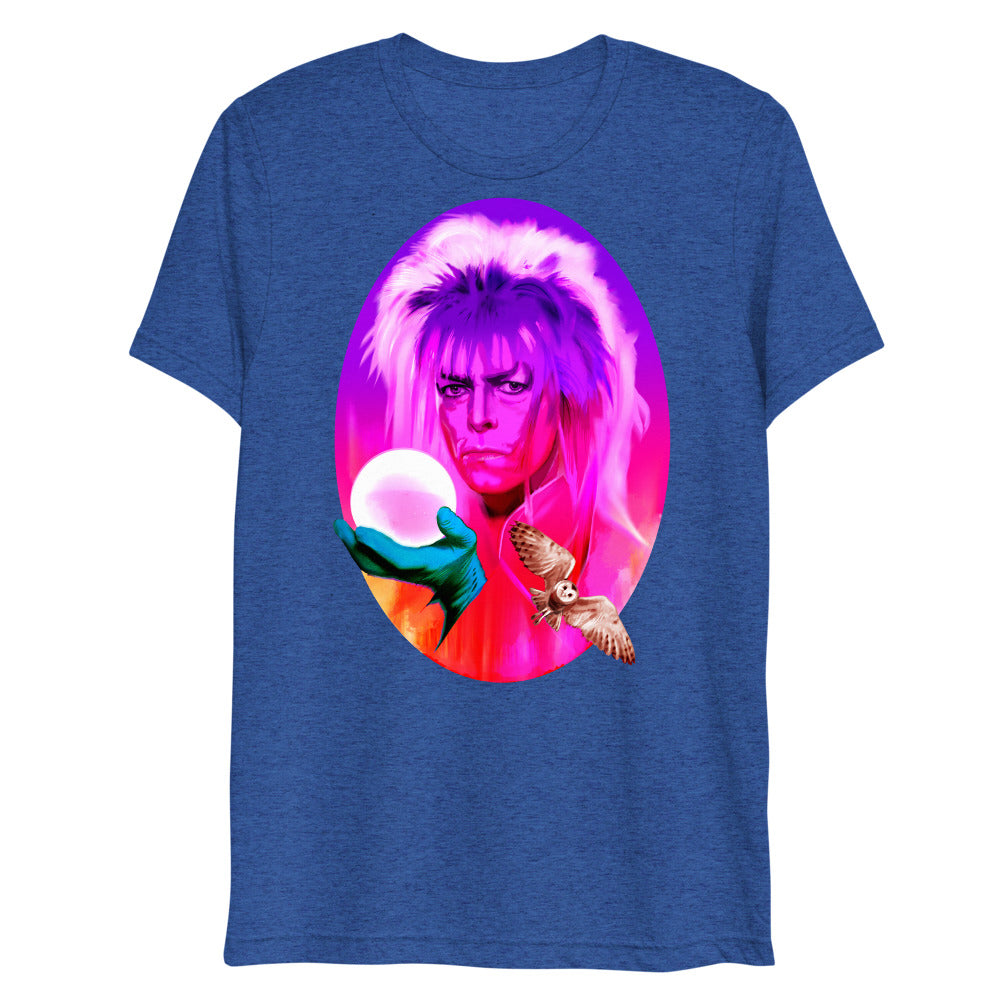 Debut garment mockup | Goblin King (Triblend) | True Royal Triblend